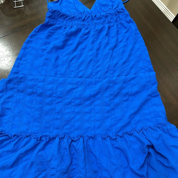 Elegant Blue Maxi Dress for Women - Picture 1 of 1